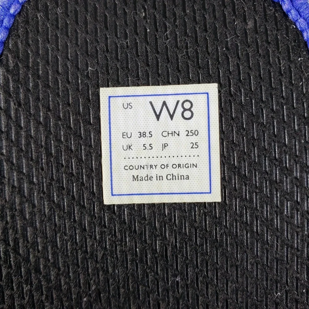 Rothys Shoes Womens 8 Navy Blue Knit Slip On The Original Sneakers Loafers